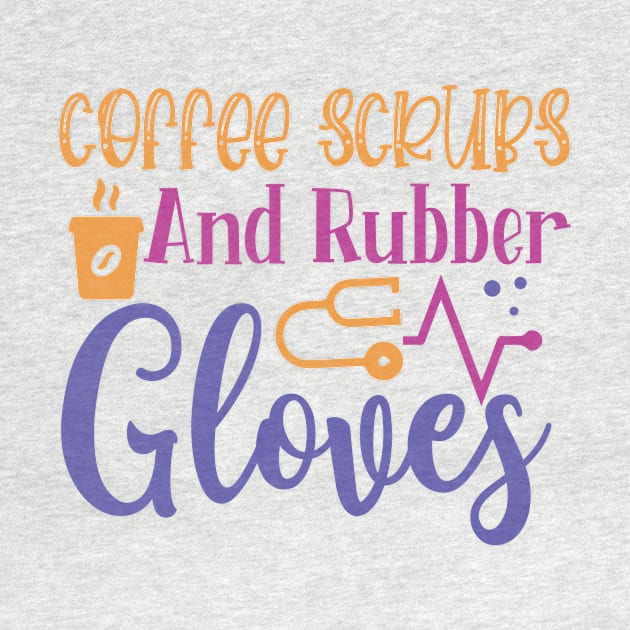 Coffee Scrubs and Rubber Gloves by GroveCo